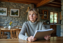 Optimiser plus-value maison secondaire : conseils pour économiser sur les frais Femme d'âge moyen organisée dans une maison de vacances chaleureuse