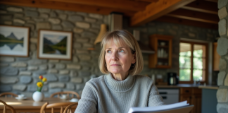 Optimiser plus-value maison secondaire : conseils pour économiser sur les frais Femme d'âge moyen organisée dans une maison de vacances chaleureuse